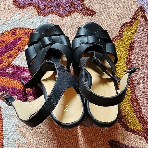 NWOT Anthropologie T-strap Platforms - Picture 10 of 12